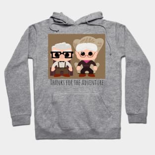 Carl & Ellie - Thanks for the Adventure! Hoodie